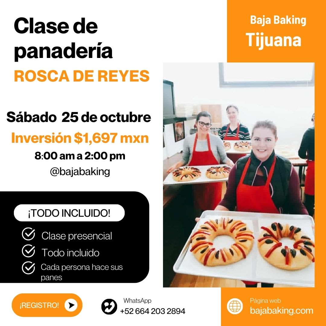 Clase rosca de reyes (25 OCT)