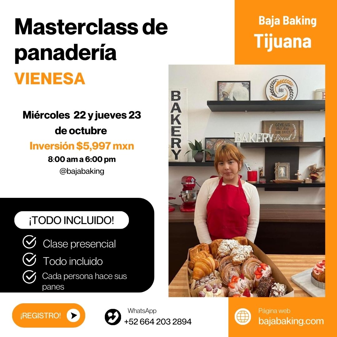 Masterclass panadería vienesa (22-23 OCT)