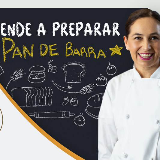 Clase online pan de barra