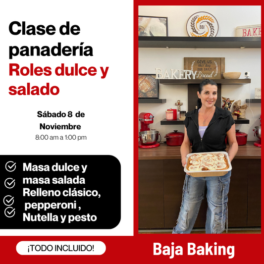 Clase roles dulces y saladas (8 NOV)