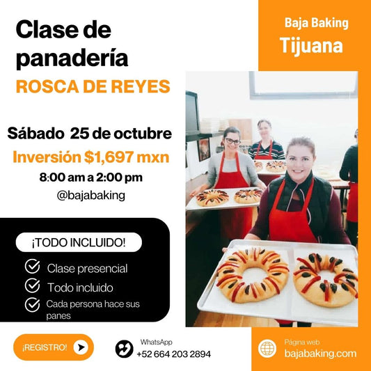 Clase rosca de reyes (25 OCT)