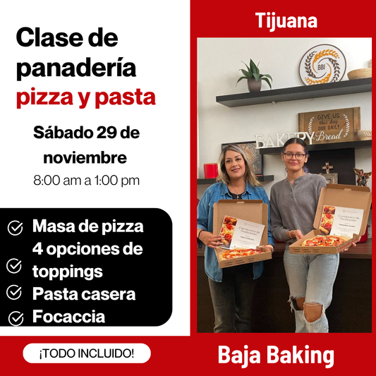 Clase Pizza y pasta (29 NOV)