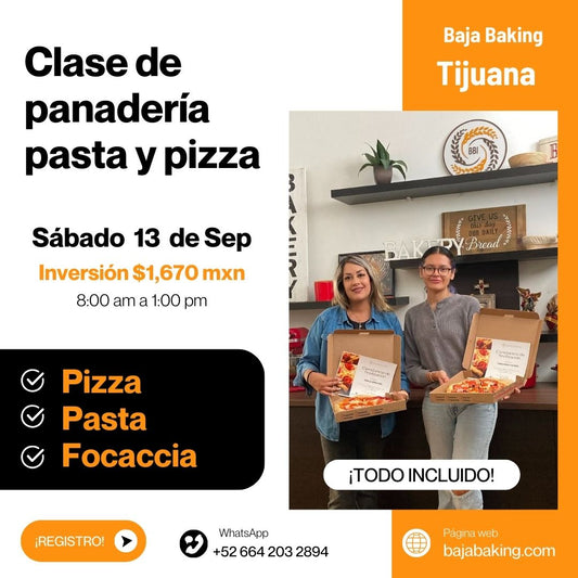 Clase Pizza y pasta (13 SEP)