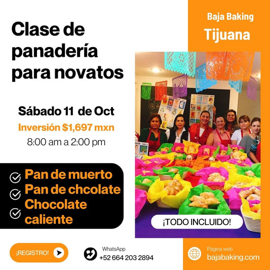 Clase pan de muerto (11 OCT)
