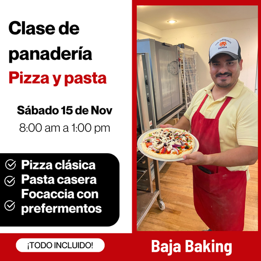 Clase Pizza y pasta (15 NOV)