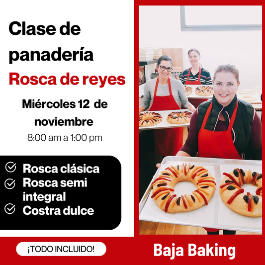 Clase rosca de reyes (12 NOV)