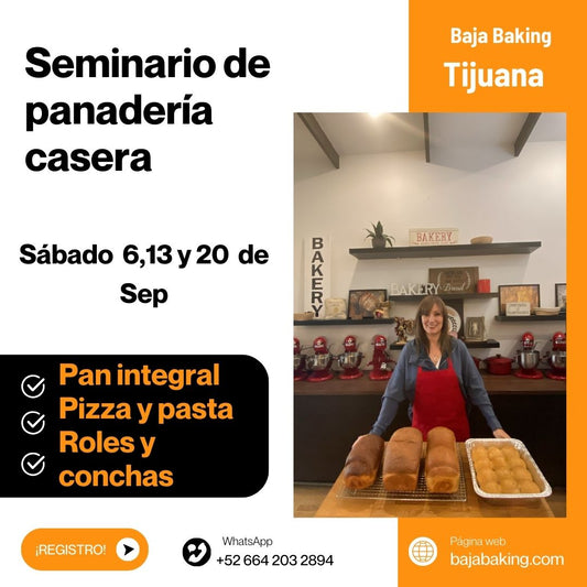 Seminario de panadería casera (6-20 SEP)