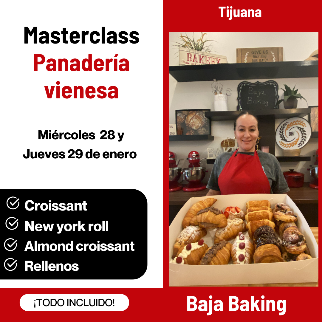 Masterclass panadería vienesa (28 y 29 ENE)